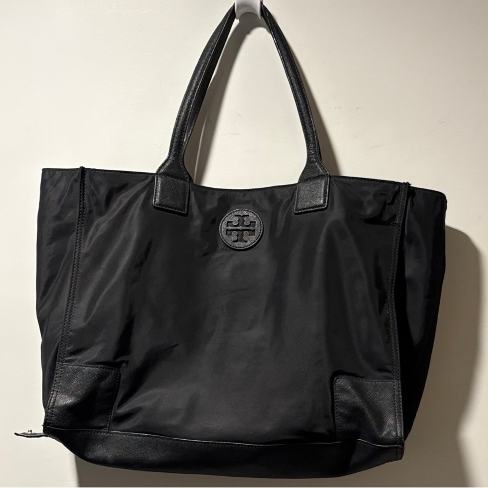 Tory Burch Ella Tote, Black Packable Bag
